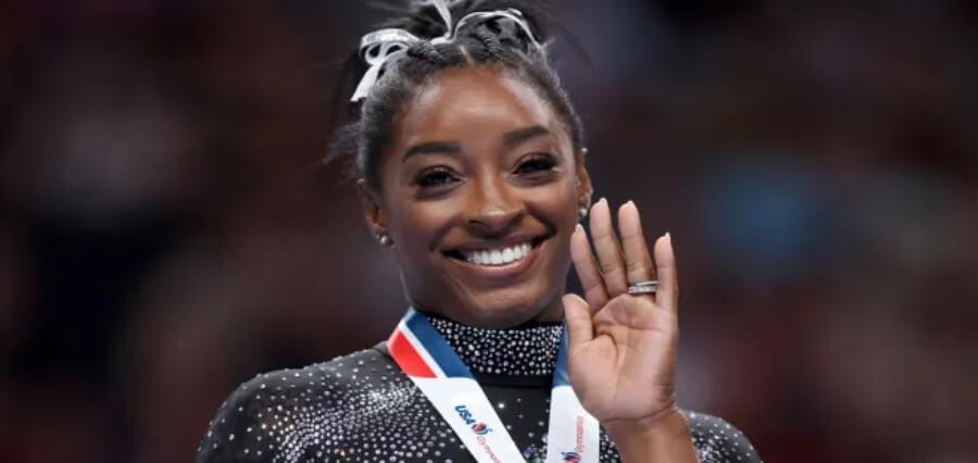 Read more about the article Simone Biles Clinches Record Eighth U.S. Gymnastics Title, a Decade after Her Initial Win